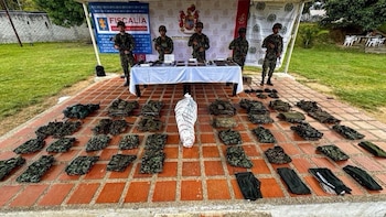 Un guerrillero muerto en nuevos combates en Colombia