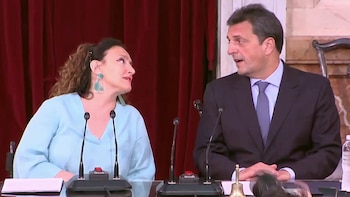 La vicepresidente saliente optó por