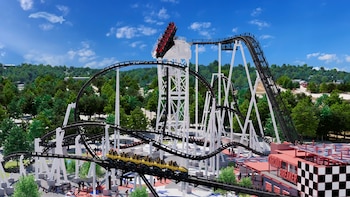 La montaña rusa es conocida