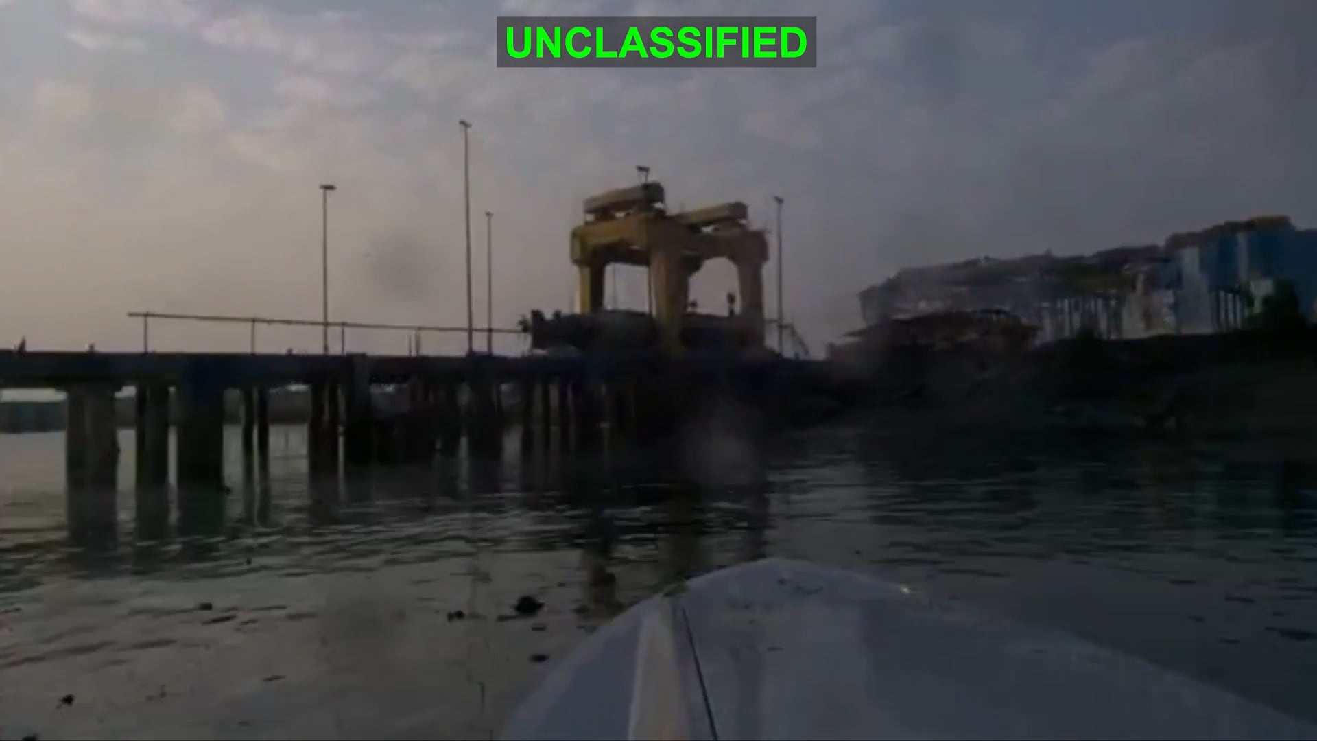 Nueva ofensiva contra Irán: Estados Unidos bombardeó una instalación naval del régimen con drones marítimos no tripulados