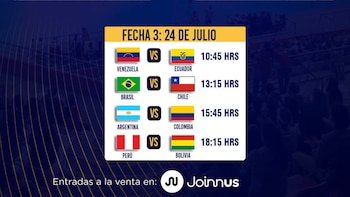 Partidos de la fecha 3 de la Copa Sudamericana de Vóley 2026.