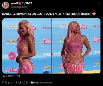 Karol G sorprendió a sus