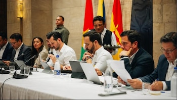 Abelardo de la Espriella en los empalmes regionales en Casanare - crédito Captura de Pantalla X