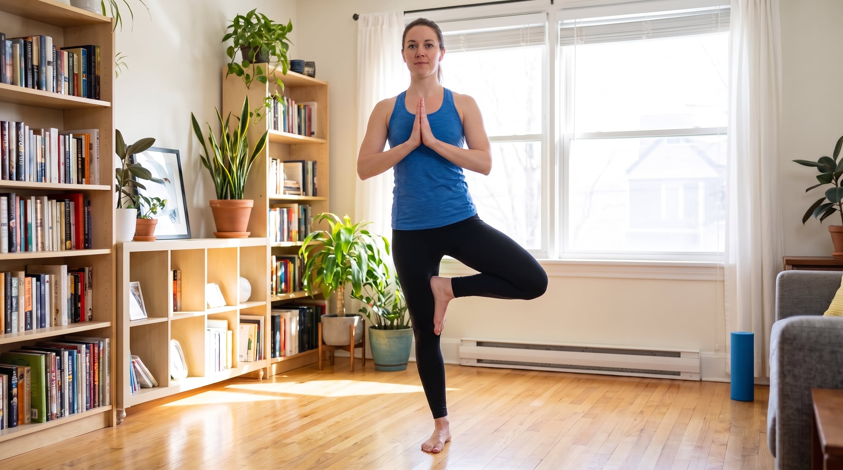 Caminar, levantar menos peso, hacer yoga o una sesión breve de recuperación activa son opciones de ejercicio cuando la enfermedad no impide moverse (Imagen Ilustrativa Infobae)