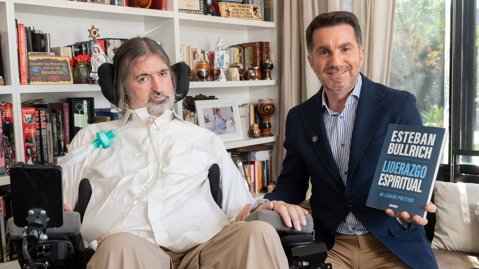 Esteban Bullrich junto a Gonzalo Aziz