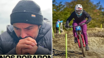 El ciclista Marcelo Gutiérrez, nueve veces campeón mundial de ‘down hill’, denunció que ladrones saquearon su vivienda: “Que triste llegar a este punto”