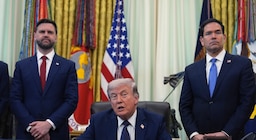 Donald Trump habló sobre las posibles candidaturas de Marco Rubio y JD Vance a la presidencia de Estados Unidos