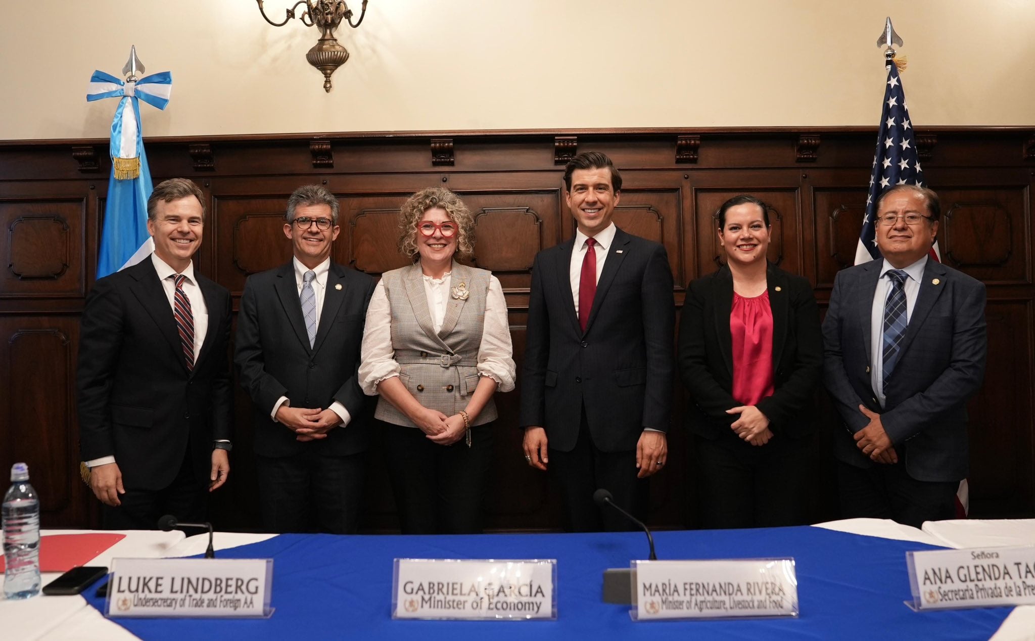 La visita de la delegación estadounidense tuvo el objetivo de avanzar en la apertura de mercados y en la eliminación de barreras no arancelarias. (Embajada de Estados Unidos en Guatemala)