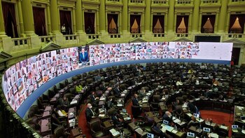 Con 193 legisladores conectados de