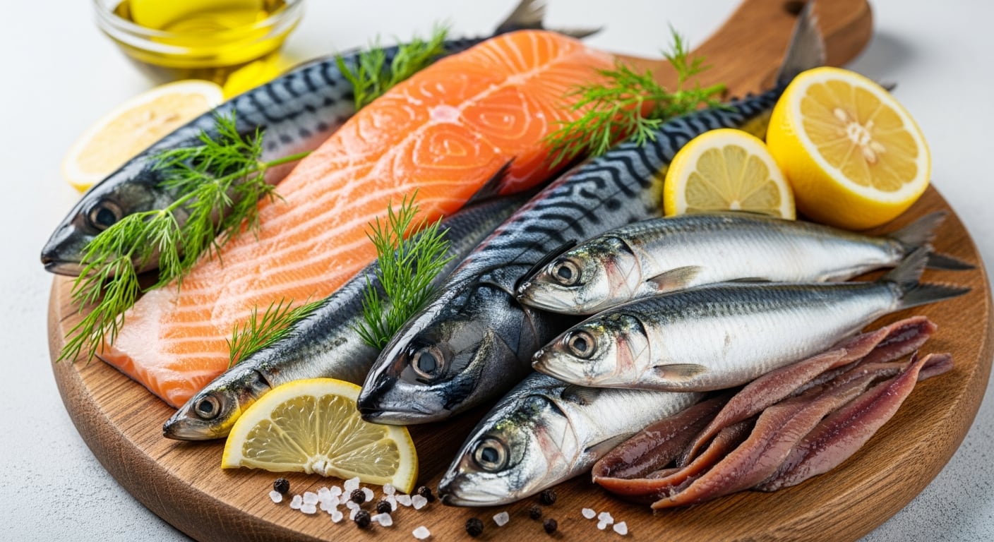 El pescado azul como el salmón y la caballa aporta ácidos grasos omega-3 que reducen la grasa hepática (Imagen Ilustrativa Infobae)