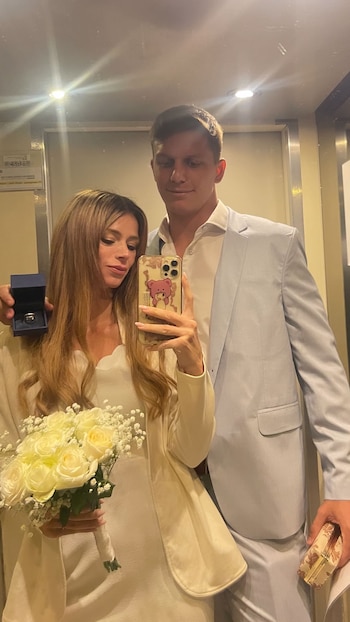 Camila Giorgi y Andreas Pasutti