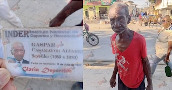 Exboxeador reconocido como “Gloria Deportiva” Gaspar Casamayor Álvarez vive como mendigo en Santiago de Cuba