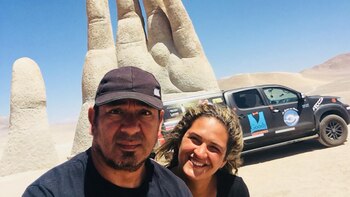 En el desierto chileno