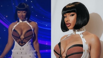 Megan Thee Stallion fue encargada de presentar el Anime del año en los Anime Awards 2024, y lo hizo con un cosplay de Bruno Bucciarati, de JoJo's Bizarre Adventure.