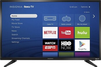 Sistema Roku en una TV