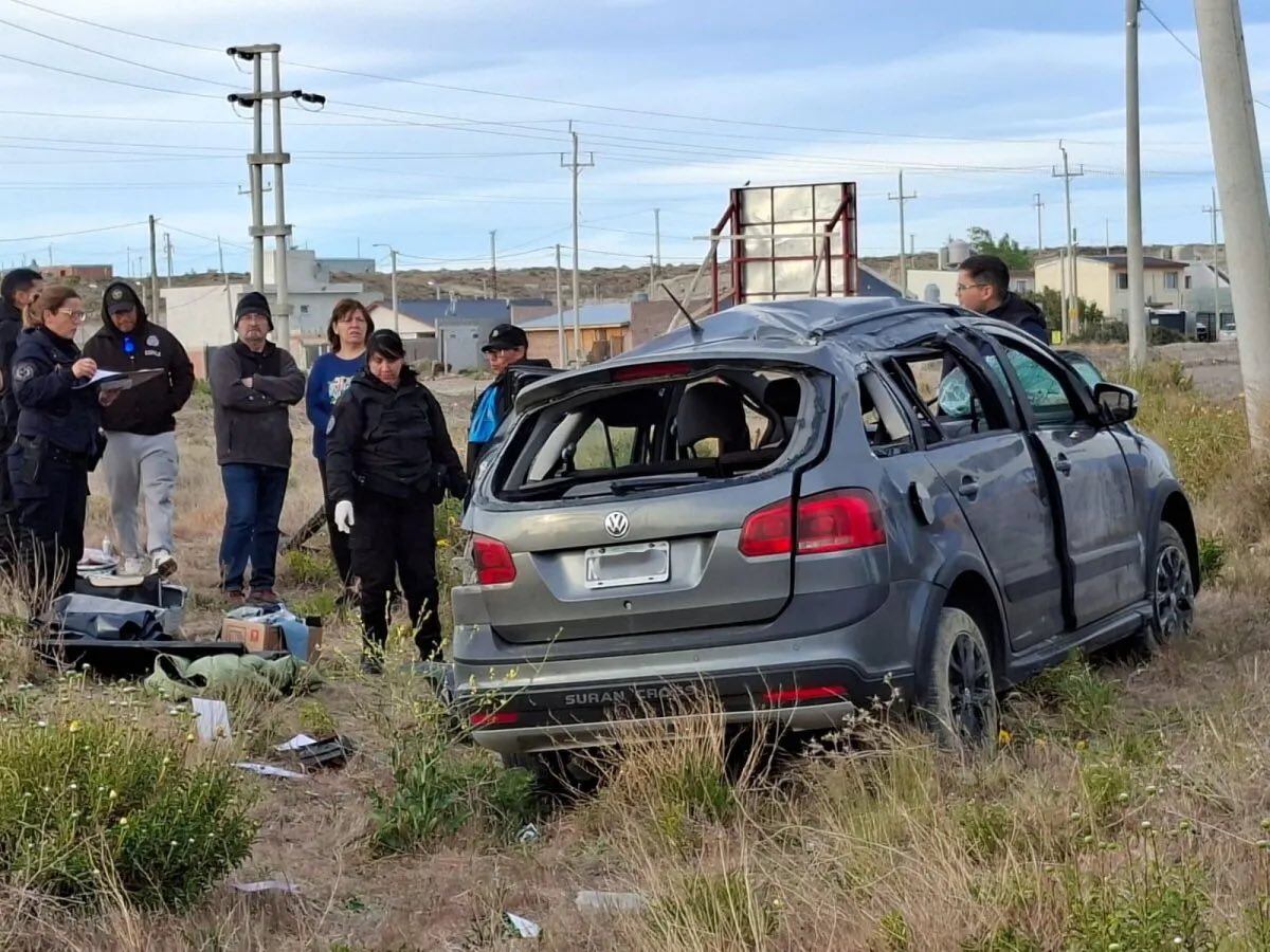 El accidente ocurrió en un sector con antecedentes de siniestros fatales sobre la ruta 1 entre los kilómetros 5 y 8