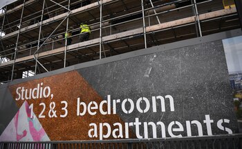 Trabajadores en la construcción de