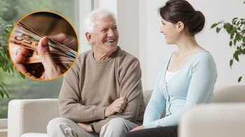 Se casa con un anciano