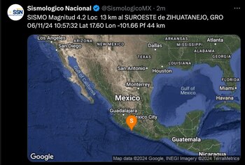 (X @SismologicoMX)