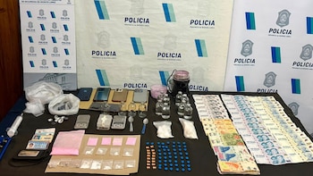 un policia proteño y su pareja detenidos x venta de drogas