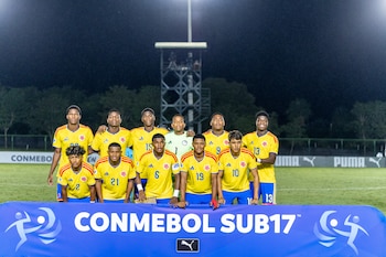 La Selección Colombia va en busca de uno de los cupos a la Copa Mundial Sub-17 de la FIFA - crédito Conmebol