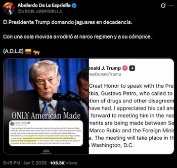 Abelardo de la Espriella calificó