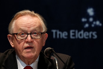 Ahtisaari perteneció al llamado grupo