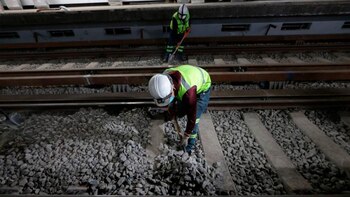 Guillermo Calderón supervisó el avance