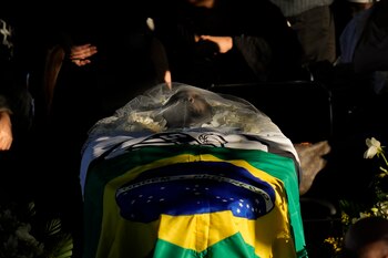 Los restos del astro están