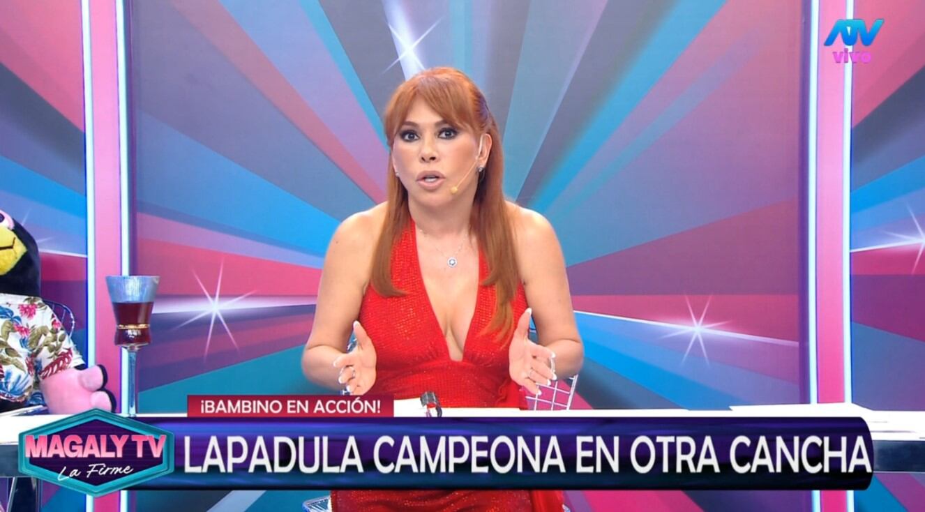 Magaly Medina y el destape de Lapadula: “Nos pareció realmente revelador y sumamente inquietante”. Infobae Perú / Captura TV - Magaly TV La Firme.