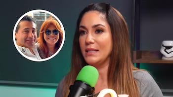 Tilsa Lozano deja entrever que Alfredo Zambrano le es infiel a Magaly Medina. (YouTube)