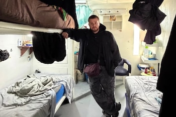 El turco publicó fotografías del