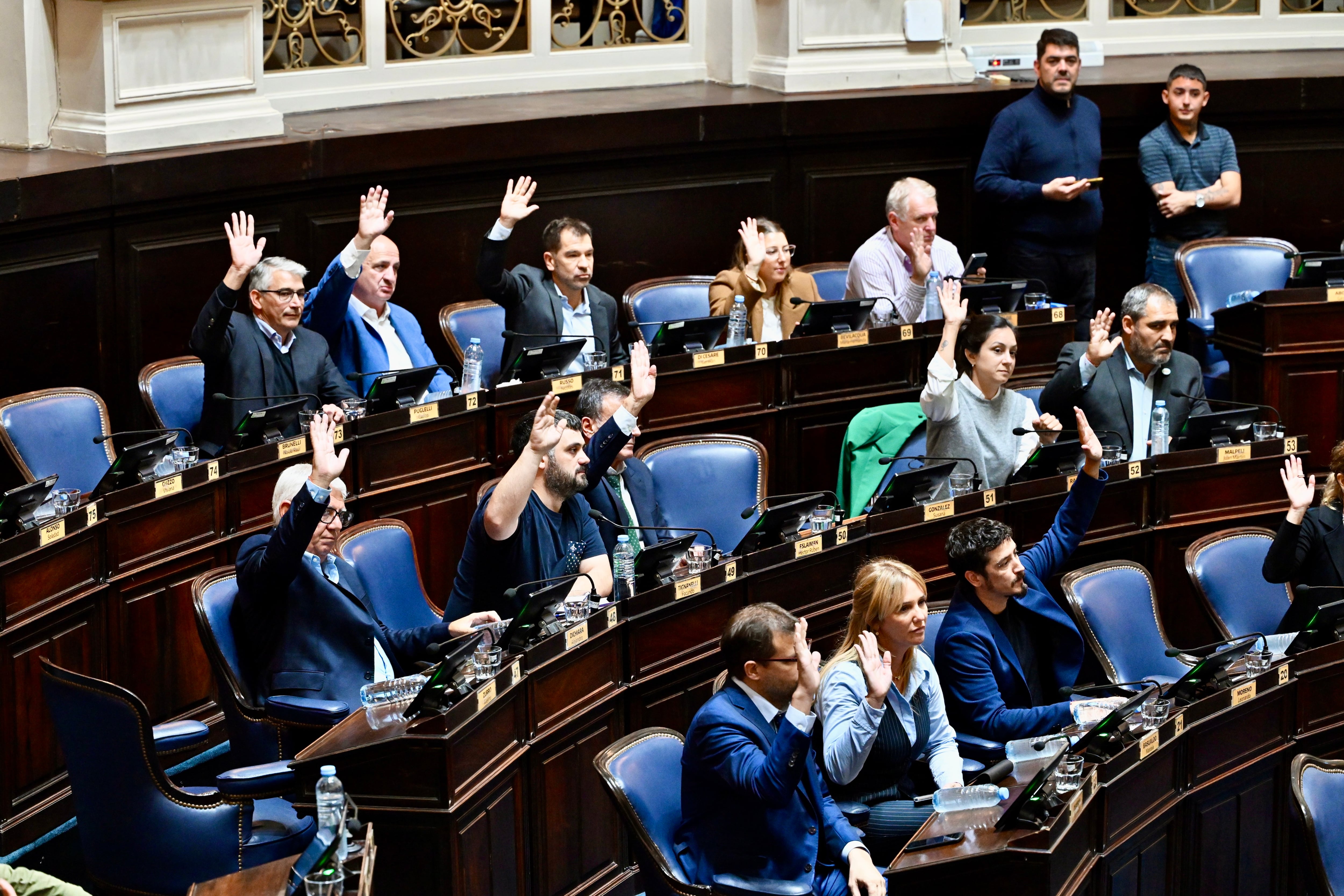 Diputados bonaerenses del bloque de Unión por la Patria (Aglaplata)
