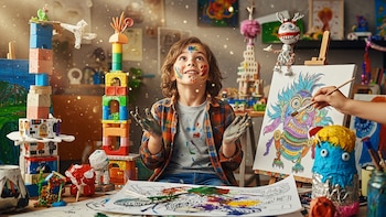 Cómo detectar la creatividad intelectual en los niños, según expertos