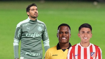 Thiago Almada y Jhon Arias,