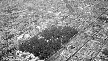 Los mnanifestantes afirmaban que en las elecciones del día anterior se había cometido un fraude enc ontra del candidato opositor