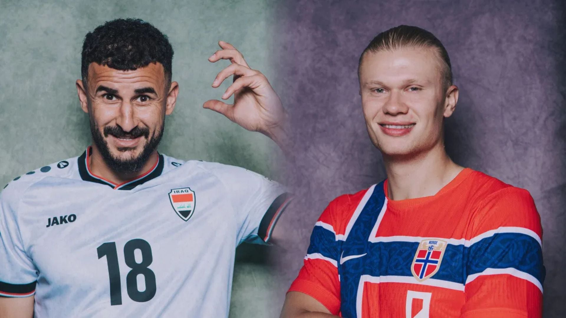 Irak desafía a Noruega por la primera fecha de la Copa del Mundo 2026. - Crédito: AFP