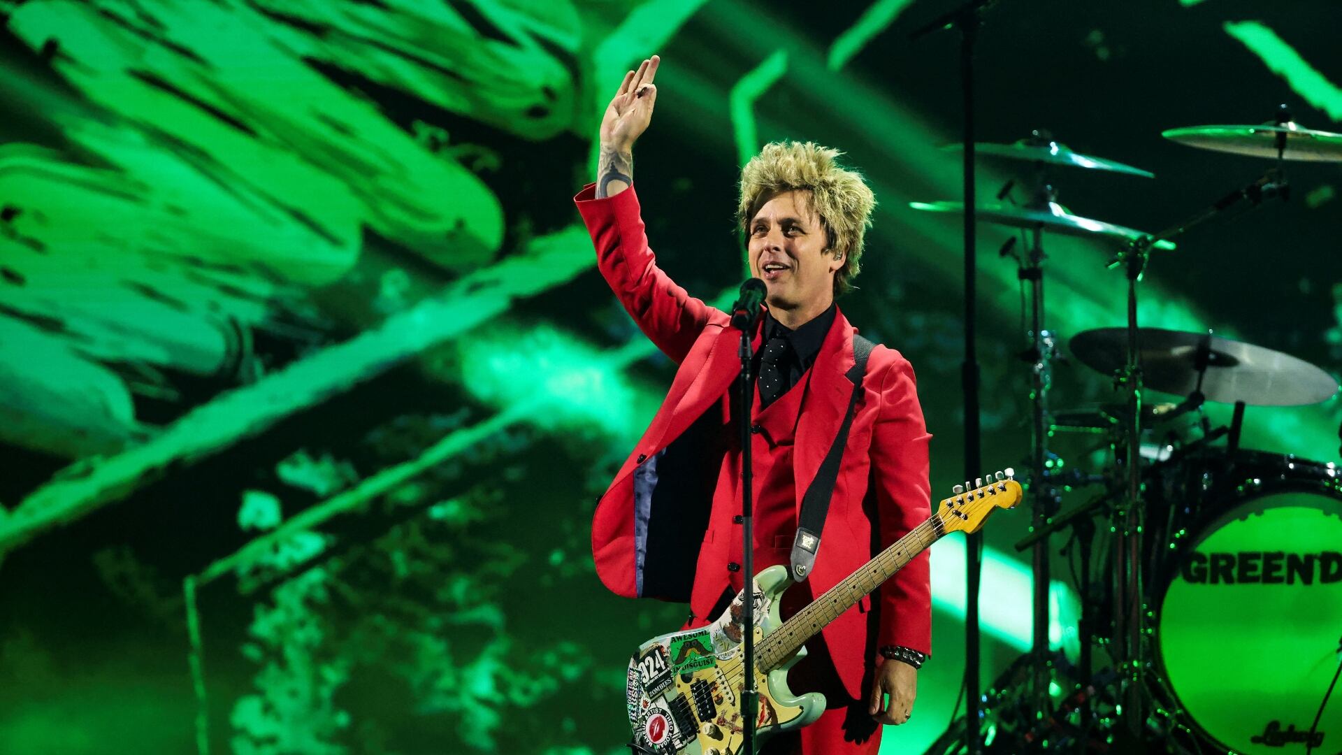 Green Day será la banda encargada de inaugurar el Vive Claro, que entrará en operaciones en agosto - crédito Mario Anzuoni/REUTERS