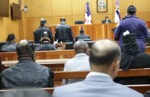 Los fiscales dominicanos expusieron ante el tribunal las pruebas reunidas contra Donald Guerrero y otros acusados en el caso Operación Calamar. /(El Día)