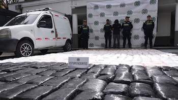 Incautaron media tonelada de marihuana en el sur de Bogotá durante operativos de control: una persona fue capturada