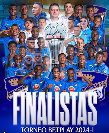 Orsomarso Sportive Club juega en la segunda división del fútbol profesional colombiano y fue finalista del Torneo BetPlay 2024-I - crédito @orsomarsosc/Instagram