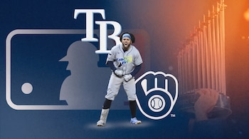 El primer duelo se disputará el viernes 23 de octubre en el American Family Field bajo el formato al mejor de siete juegos. (Composición: Raúl A. González / Infobae México)