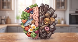 Cómo la alimentación y la salud metabólica podrían afectar el funcionamiento del cerebro, según un psiquiatra de Harvard