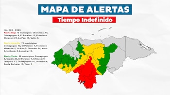75 municipios de Honduras quedan en Alerta Roja por sequía