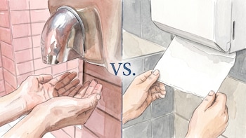 Secadores de mano o toallas de papel: qué recomiendan los organismos de salud
