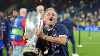 Luis Enrique: "Hemos sufrido menos que el año pasado, hemos controlado mejor el partido"