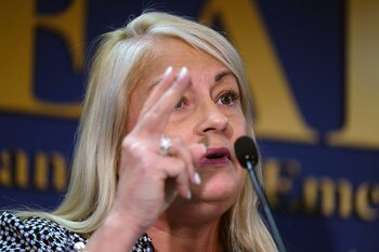 La gobernadora de Puerto Rico,