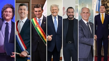 Líderes de doce países han