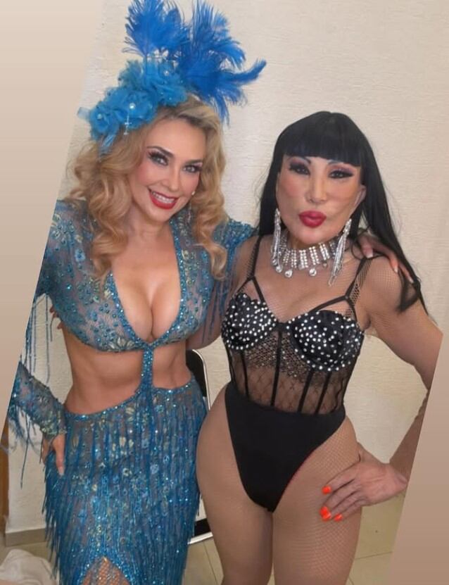 Aracely Arámbula expresa su admiración por la figura y trayectoria de Lyn May durante la gira teatral (IG)