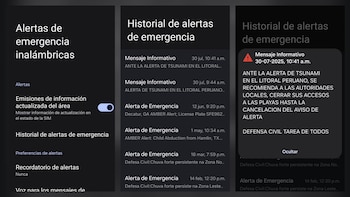 Alerta por lluvias en Lima